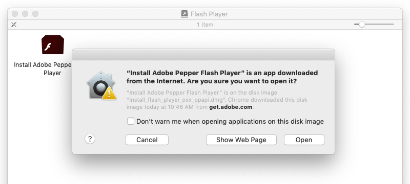 adobe flash for mac chrome plugin